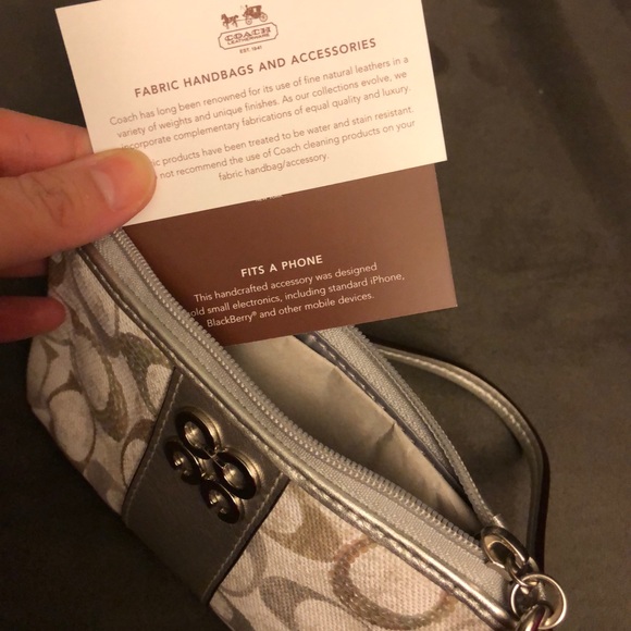 Matching Coach purse and clutch wallet - Picture 5 of 8